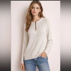 Tory Burch Linen Sweater Size M